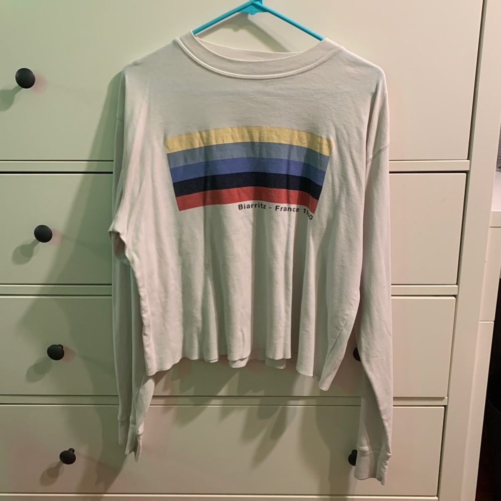BRANDY MELVILLE biarritz France 1990 long sleeve